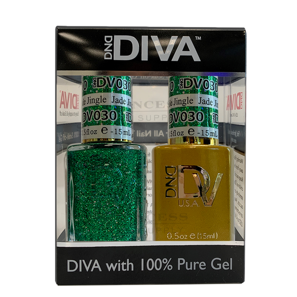 DND - DIVA Gel Duo #030 | Jade Jingle