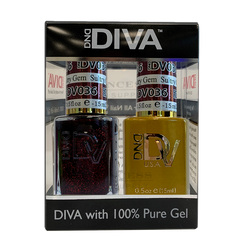 DND - DIVA Gel Duo #036 | Sultry Gem