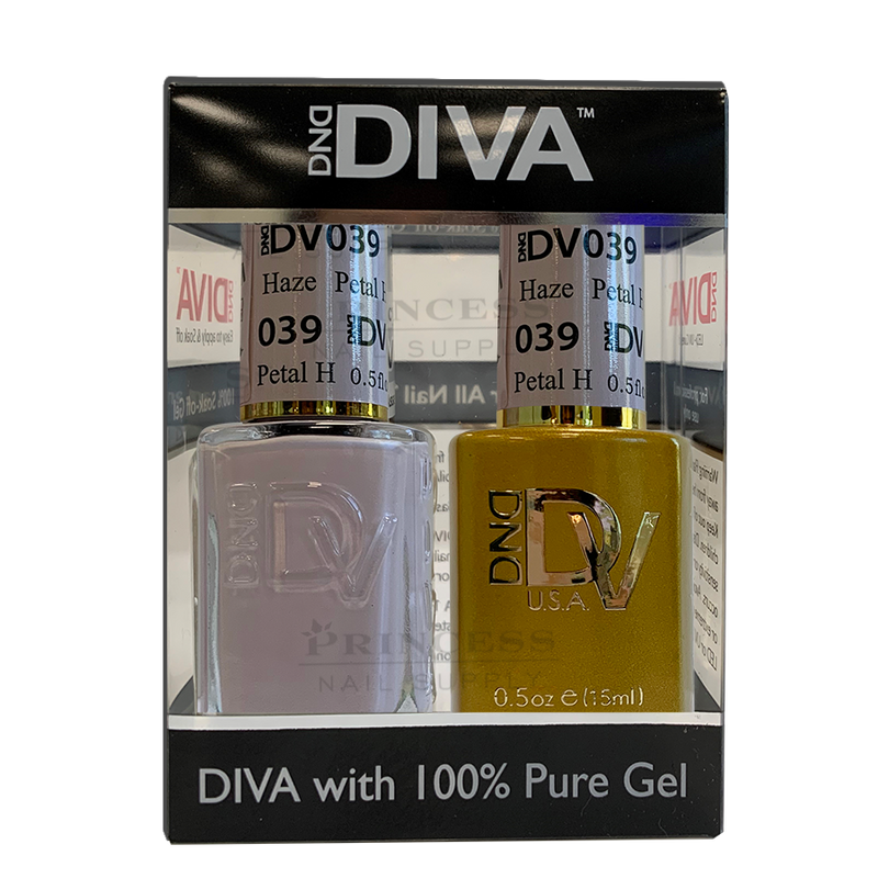 DND - DIVA Gel Duo #039 | Petal Haze
