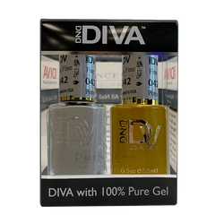 DND - DIVA Gel Duo #042 | Porcelain Fine