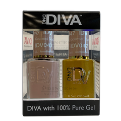 DND - DIVA Gel Duo #047 | Gourmet Nude