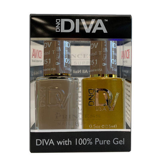 DND - DIVA Gel Duo #051 | Toasted