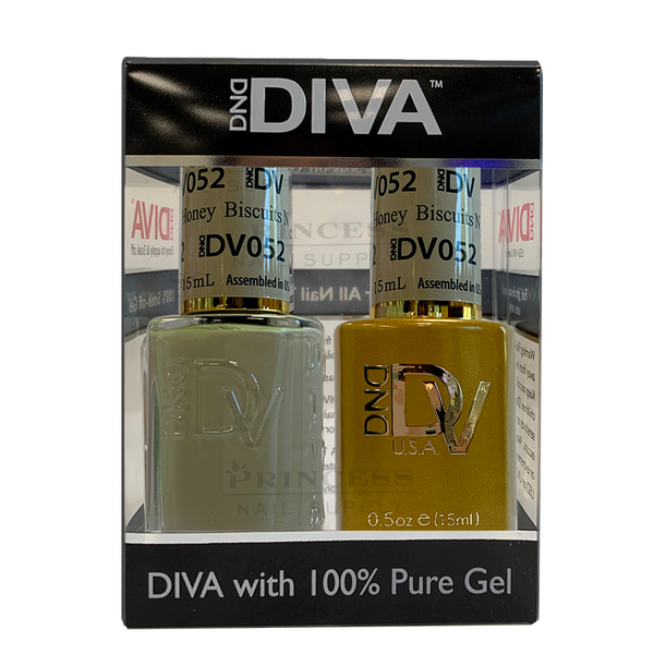 DND - DIVA Gel Duo #052 | Biscuits N Honey