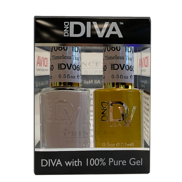DND - DIVA Gel Duo #060 | Timeless Tea
