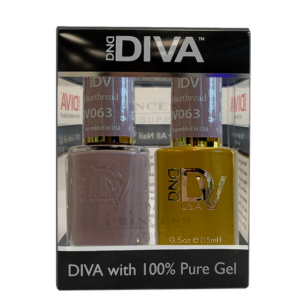DND - DIVA Gel Duo #063 | Shortbread
