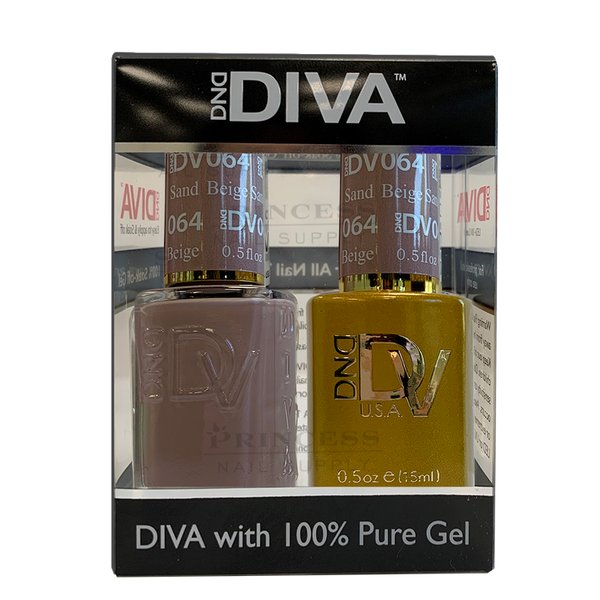 DND - DIVA Gel Duo #064 | Beige Sand