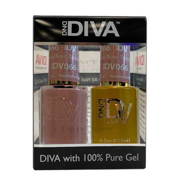 DND - DIVA Gel Duo #066 | Texas Rose