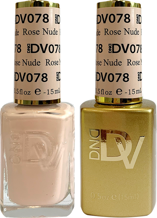 DND - DIVA Gel Duo #078 | Rose Nude