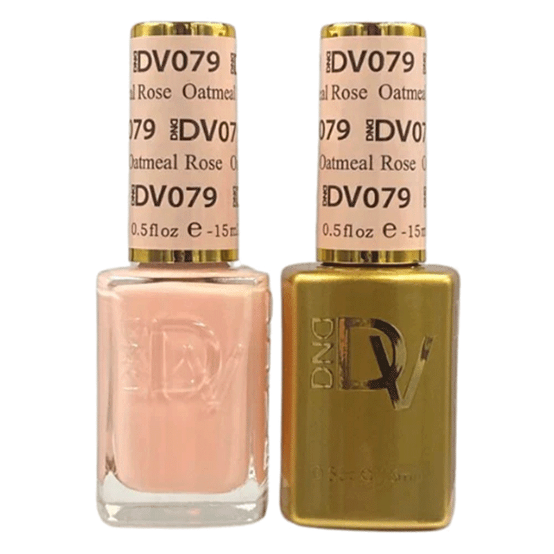 DND - DIVA Gel Duo #079 | Oatmeal Rose