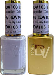 DND - DIVA Gel Duo #103 | Dainty Lavender