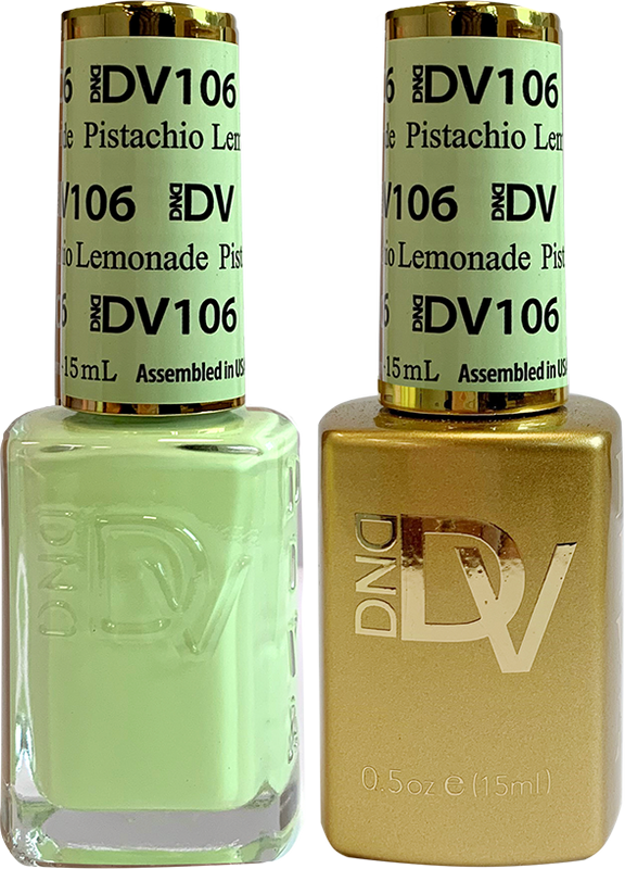 DND - DIVA Gel Duo #106 | Pistachio Lemonade