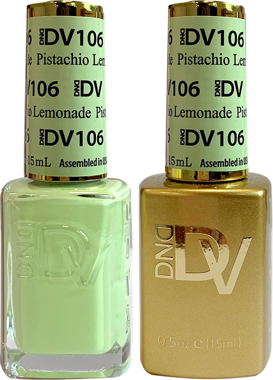 DND - DIVA Gel Duo #106 | Pistachio Lemonade