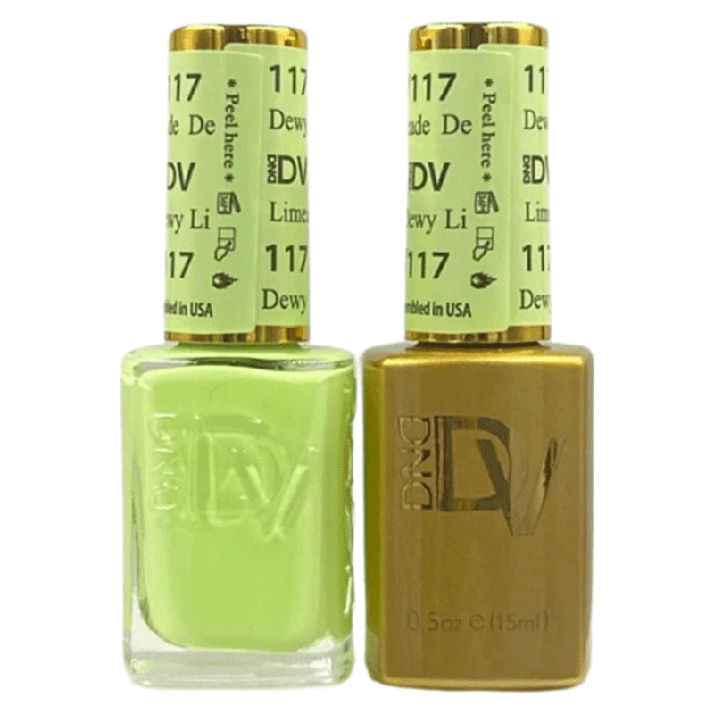 DND - DIVA Gel Duo #117 | Dewy Limeade