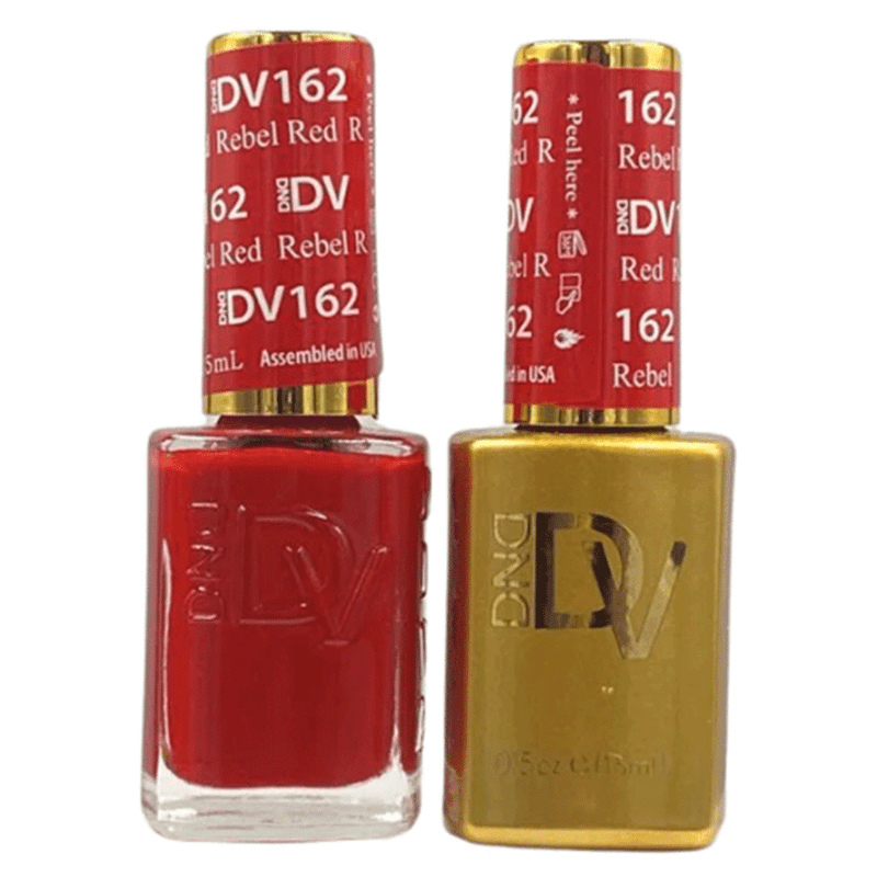 DND - DIVA Gel Duo #162 | Rebel Red