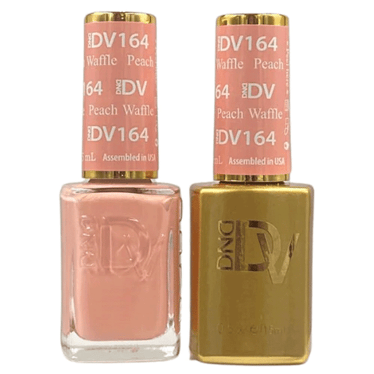 DND - DIVA Gel Duo #164 | Peach Waffle