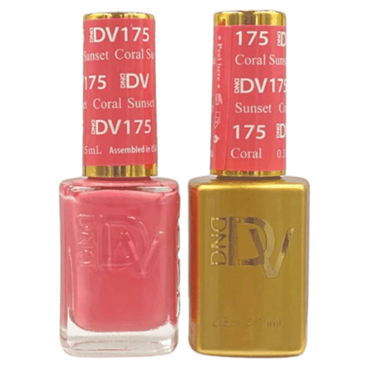 DND - DIVA Gel Duo #175 | Coral Sunset