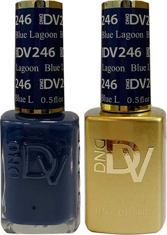 DND - DIVA Gel Duo #246 | Blue Lagoon