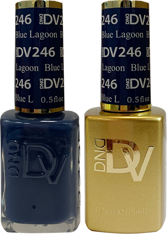 DND - DIVA Gel Duo #246 | Blue Lagoon