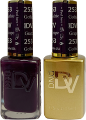DND - DIVA Gel Duo #253 | Gothic Grape