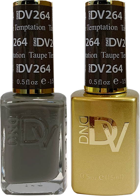 DND - DIVA Gel Duo #264 | Taupe Temptation