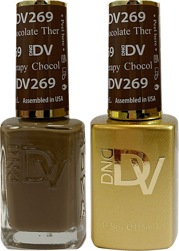 DND - DIVA Gel Duo #269 | Chocolate Therapy