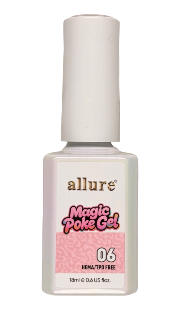 ALLURE MAGIC POKE GEL- 06 (Bubblegum Pink)