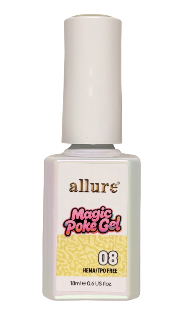 ALLURE MAGIC POKE GEL- 08 (Pastel Yellow)