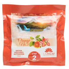 Balneario Volcán | Kit de pedicura de 6 pasos | NARANJA NO. 5