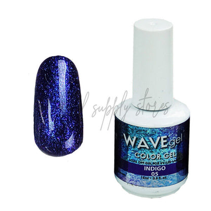 Wave | Wave Gel Soak Off Gel Polish Titanium (T1 - T40) and Ocean (O1 - O6)