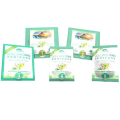 Balneario Volcán | Kit de pedicura de 6 pasos | TÉ VERDE Y ALOE VERA