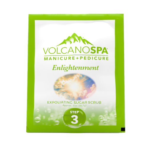 Volcano Spa | 6 Step pedicure kit | LEMONGRASS & GINGER (ENLIGHTENMENT)
