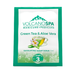 Balneario Volcán | Kit de pedicura de 6 pasos | TÉ VERDE Y ALOE VERA