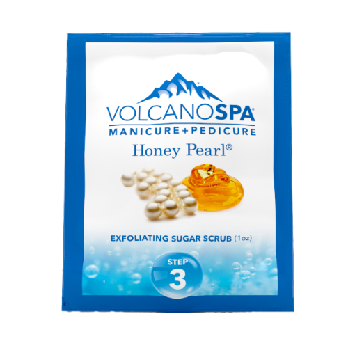 Volcano Spa | 6 Step pedicure kit | HONEY PEARL