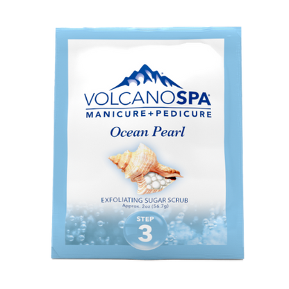 Volcano Spa | 6 Step pedicure kit | ACACIA (OCEAN PEARL)