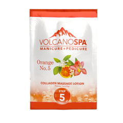 Balneario Volcán | Kit de pedicura de 6 pasos | NARANJA NO. 5