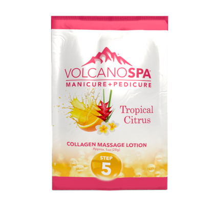 Balneario Volcán | Kit de pedicura de 6 pasos | CÍTRICOS TROPICALES