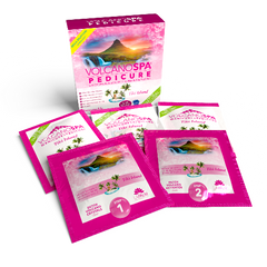 Balneario Volcán | Kit de pedicura de 6 pasos | MADRESELVA (ISLA TIKI)