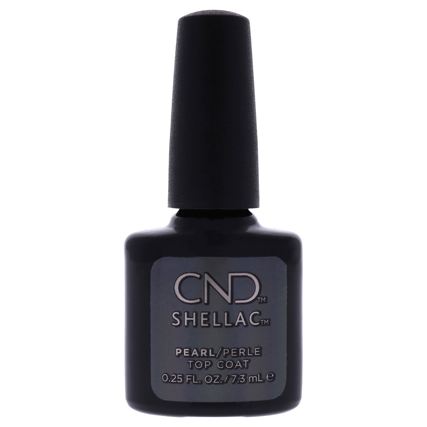 Color de uñas Shellac - Capa superior perlada de CND para mujeres - Esmalte de uñas de 0,25 oz 