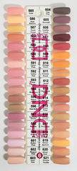 DND & DC | Color chart |  Color Sample Chart Palette Display Swatch
