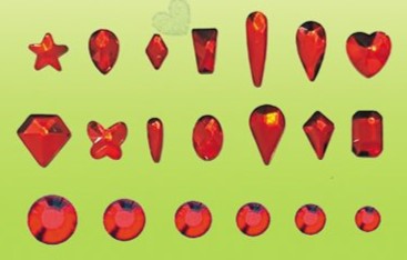 Galaxy | GBR06 | 50Pcs in Each Grid, 14 Styles(700Pcs) ss4-ss20(7128Pcs) | 20 Types of Stone