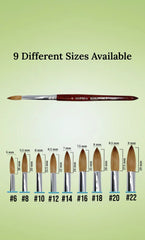 Sophia Kolinsky │ Acrylic Nail Brush │ Size #6