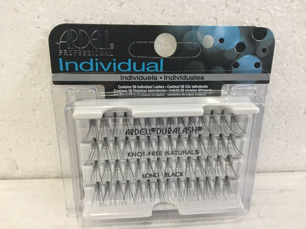 Ardell | Duralash Individual Eyelashes | Knot Free Naturals Long/Medium/Short black (10 Packs)