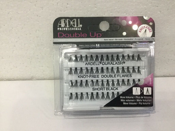 Ardell | Duralash double up | double Individual Eyelashes, Knot Free, medium/short (10 packs)
