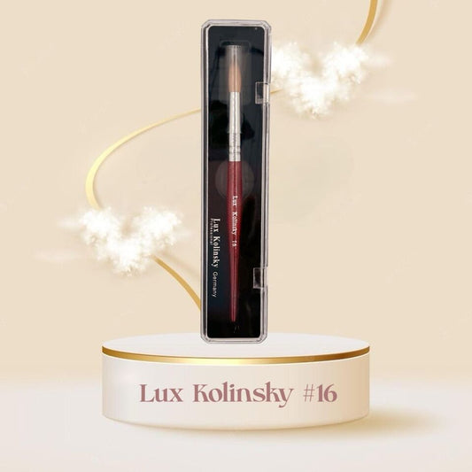 Lux Kolinsky │ Acrylic Nail Brush │ Size #16