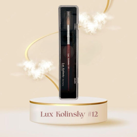 Lux Kolinsky │ Acrylic Nail Brush │ Size #12