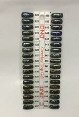 DND & DC | Color chart |  Color Sample Chart Palette Display Swatch