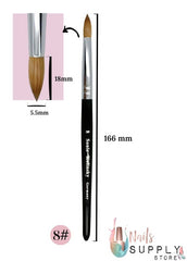 Sonic Kolinsky │ Acrylic Nail Brush │ Size #8