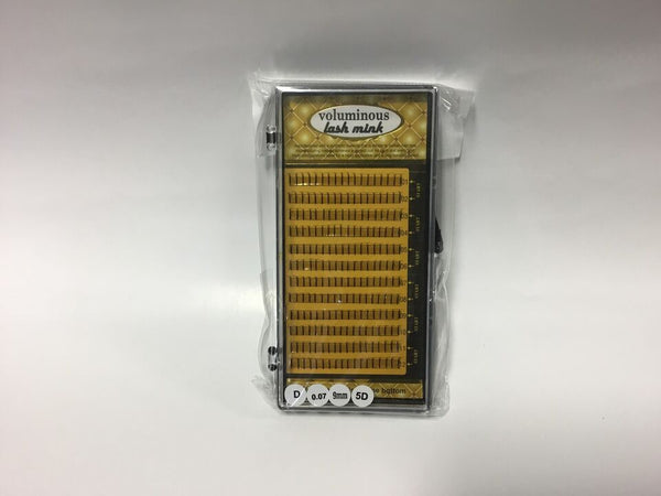 Voluminous Lash Mink | individual D Curl Mink 5D lashes eyelashes (all variant)