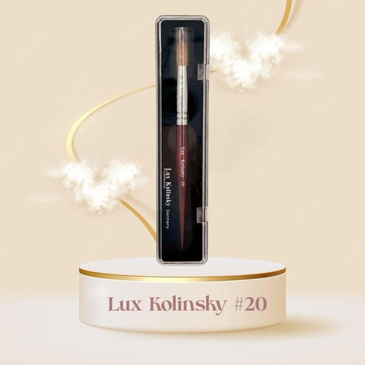 Lux Kolinsky │ Acrylic Nail Brush │ Size #20