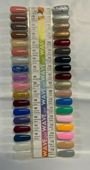 Wavegel | Color chart | Color Sample Chart Palette Display NEW (50 - 228)
